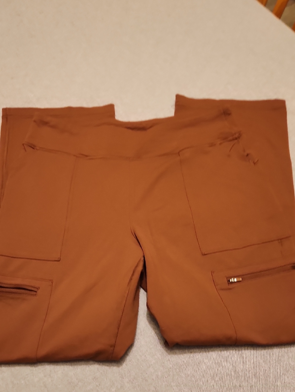 Duluth Trading Co Rust Brown Noga Pants